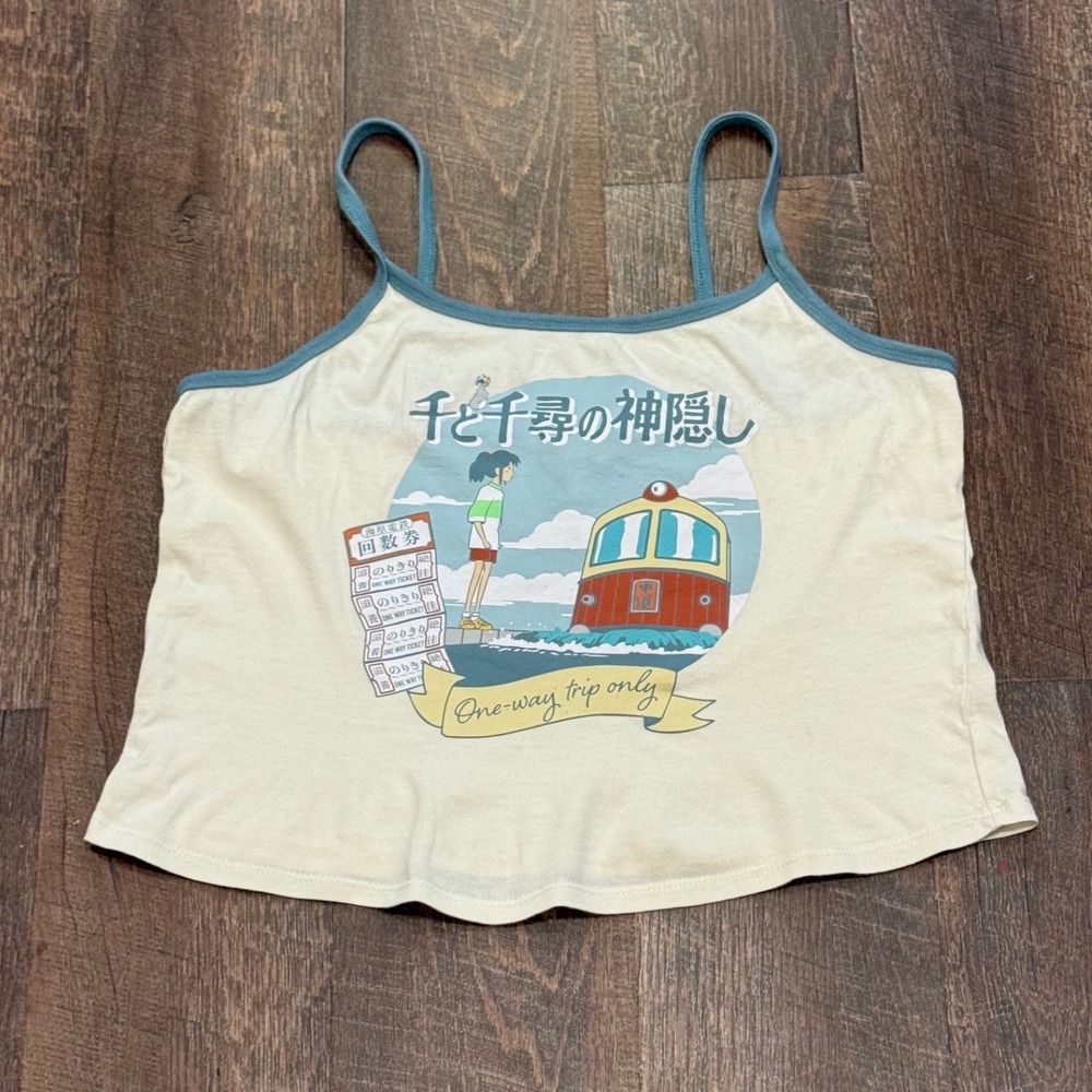 Studio Ghibli Spirited Away Cami Tank Top Small